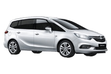 Van Hire Paignton - Vauxhall Zafira 7-Seater - Minibus hire Paignton